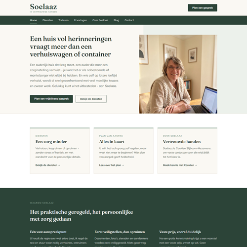 SiteSpurt-prototype website Soelaaz